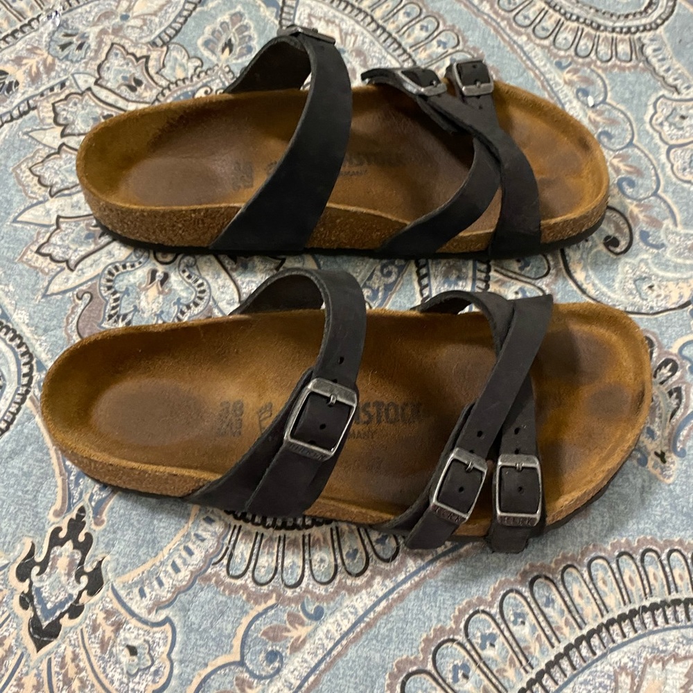 Black Birkenstocks